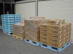 出荷を待つ保冷剤