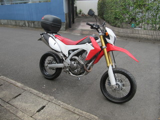 Crf250lをモタード化