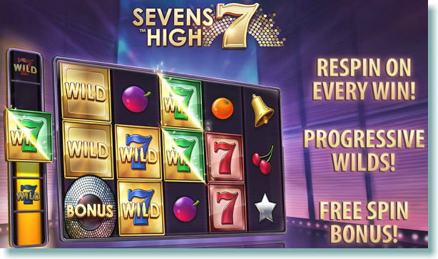 ベラジョンカジノ新ゲーム「Sevens High」ビデオスロット